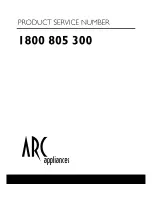 Preview for 18 page of ARC Appliances ADI6IE1 Installation And Operation Manual