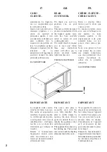 Предварительный просмотр 3 страницы ARC Appliances AOM9SE1 Installation And Operation Manual