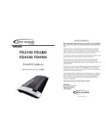 ARC Audio FD2100 Owner'S Manual предпросмотр