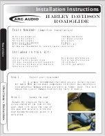 Предварительный просмотр 2 страницы ARC Audio KS125.2 MINI Installation Instructions Manual