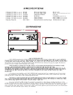 Предварительный просмотр 12 страницы ARC Audio MOTO 600.4 Owner'S Manual