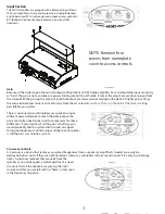 Предварительный просмотр 4 страницы ARC Audio MOTO 720 Owner'S Manual