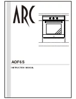 Предварительный просмотр 1 страницы ARC AOF6S Instruction Manual