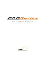 Предварительный просмотр 1 страницы ARC ECO Series Instruction Manual