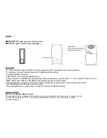 ARC MLR-1105 User Manual preview