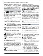 Preview for 2 page of ARC TIG SOUND DC 3240/T Instruction Manual