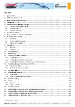 Preview for 3 page of Arca Flow 23013 Installation And Operating Manual