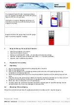 Предварительный просмотр 10 страницы Arca Flow 23013 Installation And Operating Manual