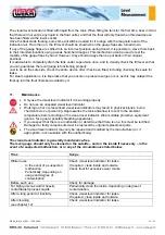 Preview for 16 page of Arca Flow 23013 Installation And Operating Manual