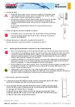 Preview for 18 page of Arca Flow 23013 Installation And Operating Manual