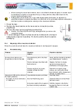 Preview for 20 page of Arca Flow 23013 Installation And Operating Manual