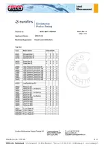 Preview for 30 page of Arca Flow 23013 Installation And Operating Manual