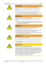 Предварительный просмотр 11 страницы ARCA 827S.E Series Operating Manual