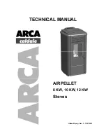 ARCA AIRPELLET Technical Manual предпросмотр