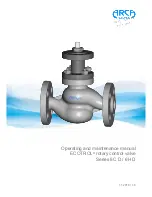 ARCA ECOTROL 6H D Series Operating And Maintenance Manual предпросмотр