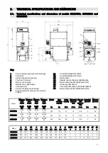 Предварительный просмотр 7 страницы ARCA GRA115RO Installation - Use - Maintenance