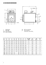 Предварительный просмотр 8 страницы ARCA MK 100 Manual