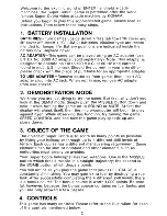 Предварительный просмотр 2 страницы Arcade Retro Gaming Super Cobra Manual