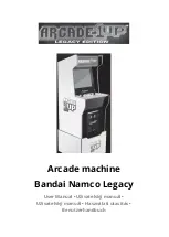 ARCADE1UP Bandai User Manual preview