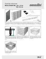 Arcadia Mobile raised bed Assembly Instructions preview