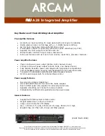 Preview for 2 page of Arcam A28 Brochure