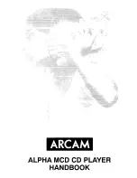 Preview for 1 page of Arcam Alpha MCD Handbook
