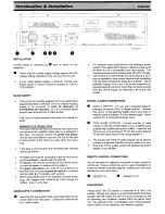 Preview for 3 page of Arcam Alpha MCD Handbook