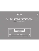 Предварительный просмотр 1 страницы Arcam AV950 Handbook