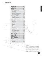 Preview for 3 page of Arcam AVP700 Handbook