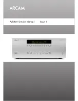 Arcam AVR400 Service Manual предпросмотр