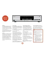 Предварительный просмотр 82 страницы Arcam BDP100 Manual