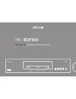 Preview for 165 page of Arcam BDP300 Handbook