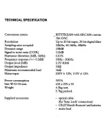 Предварительный просмотр 3 страницы Arcam Black Box 500 Handbook