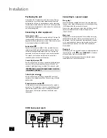 Preview for 4 page of Arcam CD93 Handbook