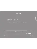 Preview for 12 page of Arcam CDS27 Handbook