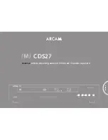 Preview for 52 page of Arcam CDS27 Handbook