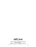 Preview for 42 page of Arcam CR100 Handbook