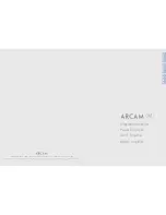 Arcam DAVE Amplifier Handbook предпросмотр