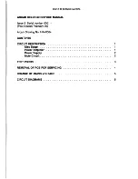 Preview for 2 page of Arcam Delta 60 Service Manual