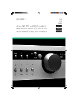 Arcam DiVA A85 Handbook preview