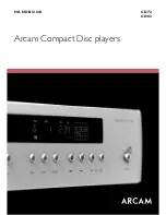 Arcam DiVA CD72 Handbook preview