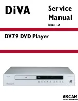 Preview for 1 page of Arcam DiVA DV79 Service Manual