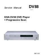 Предварительный просмотр 1 страницы Arcam DiVA DV88 Service Manual