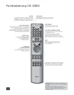 Preview for 36 page of Arcam DT91 Handbook