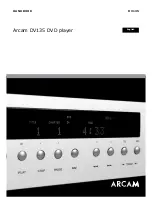 Arcam DV135 Handbook предпросмотр