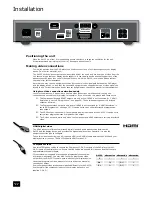 Preview for 4 page of Arcam DV135 Handbook