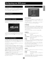 Предварительный просмотр 7 страницы Arcam DV27A Handbook