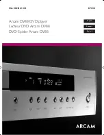 Preview for 1 page of Arcam DV88 Handbook