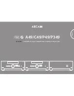 Preview for 16 page of Arcam FMJ A49 Handbook