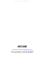 Preview for 147 page of Arcam FMJ AV8 Service Manual